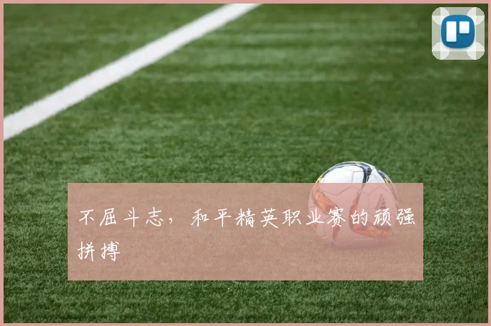 不屈斗志,和平精英职业赛的顽强拼搏