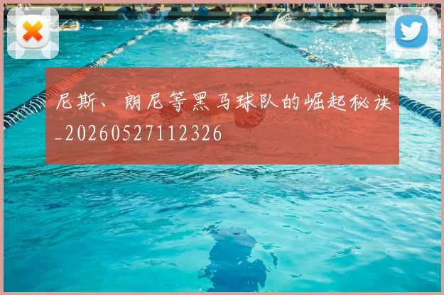 尼斯、朗尼等黑马球队的崛起秘诀_20260527112326